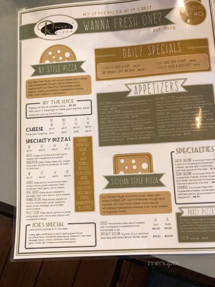 Renna's Pizza - Jacksonville Beach, FL