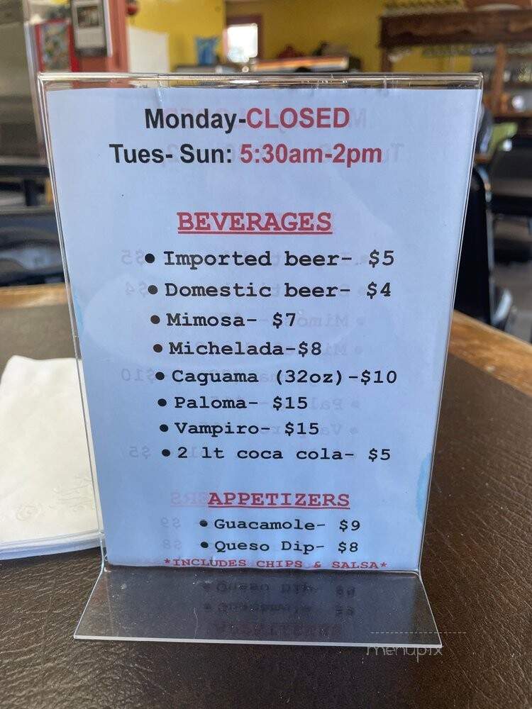 Los Alamos Market y Cocina - Kansas City, MO menu_pic