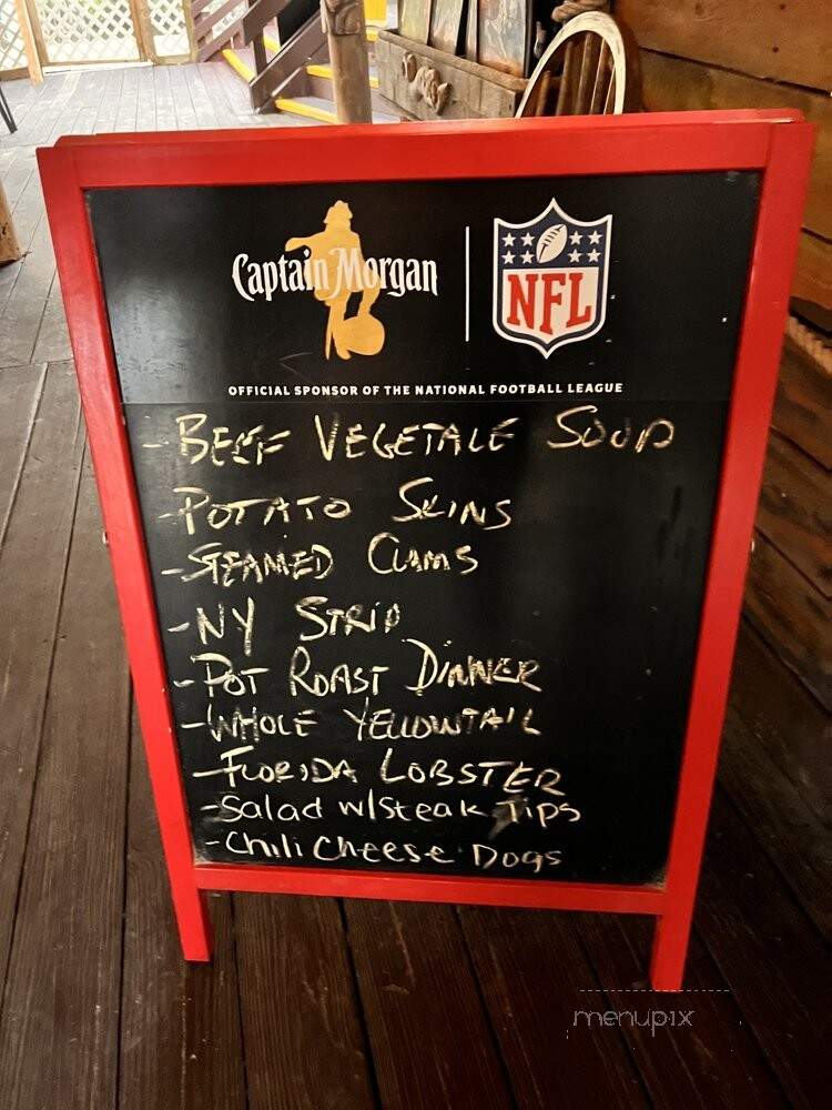 PonTunes Marina, Tiki Bar Grille - Key Largo, FL menu_pic