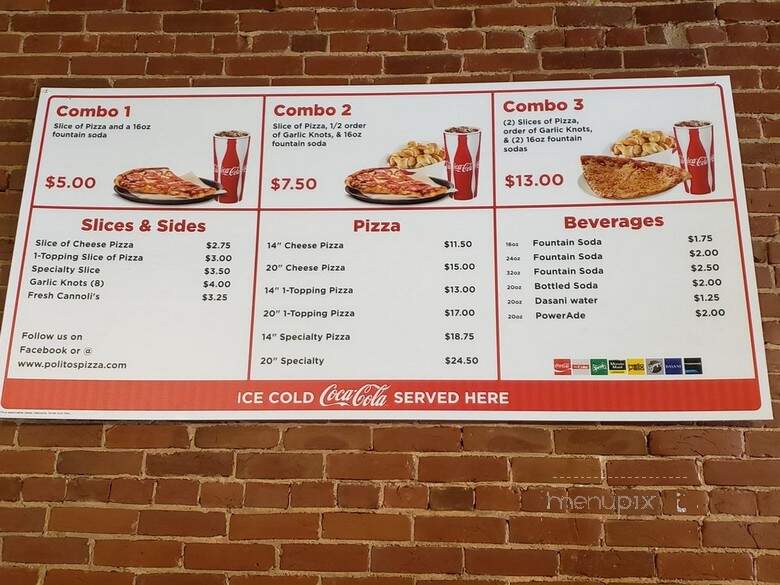 Polito's - La Crosse, WI menu_pic