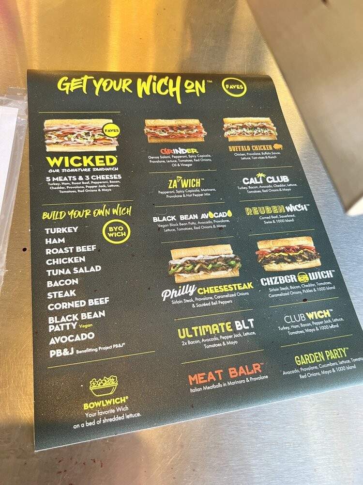 Which Wich - Lakewood, CO menu_pic