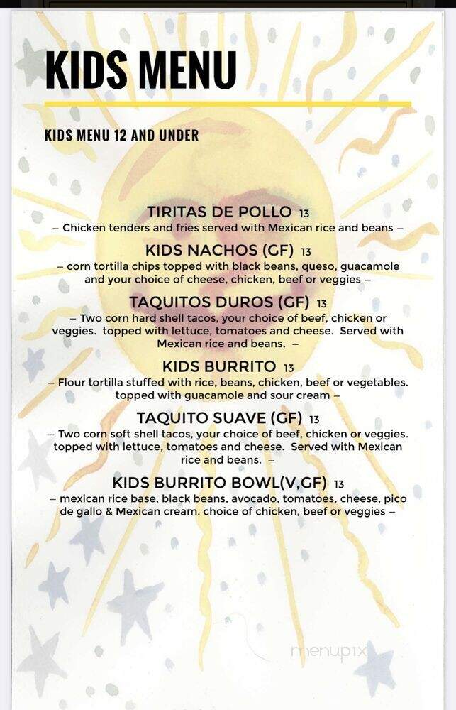 El Tule - Lambertville, NJ menu_pic