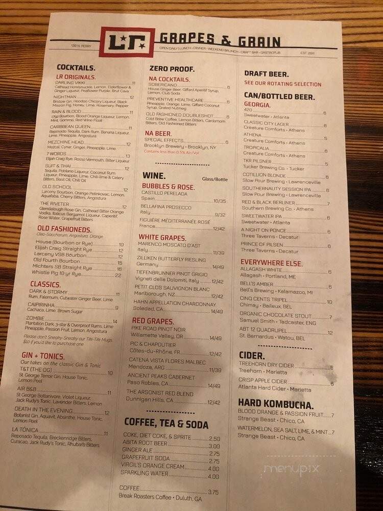 Local Republic - Lawrenceville, GA menu_pic