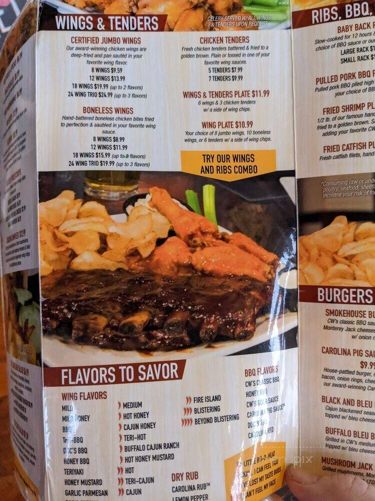 Carolina Wings - Lexington, SC menu_pic