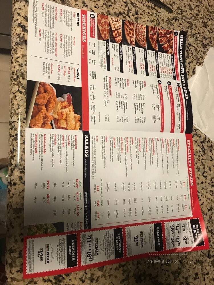 Jet's Pizza - Lexington, KY menu_pic