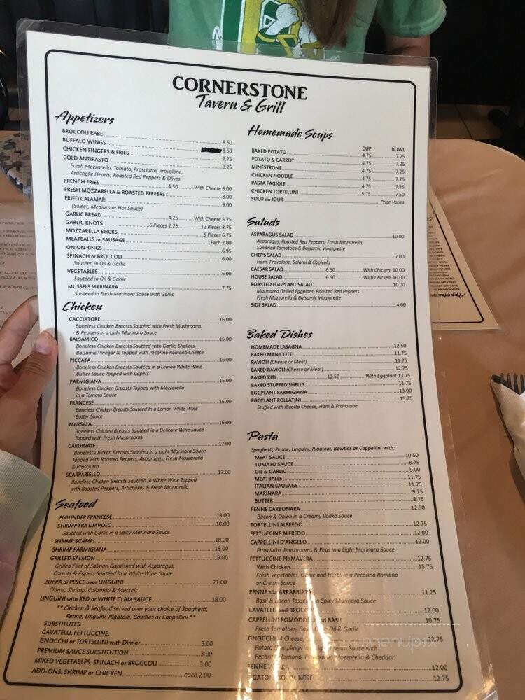 Cornertone Tavern Grill - Long Valley, NJ