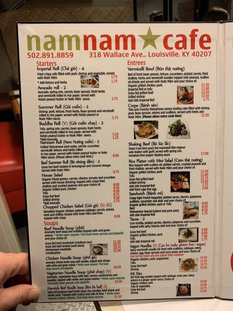 Namnam Cafe - Louisville, KY