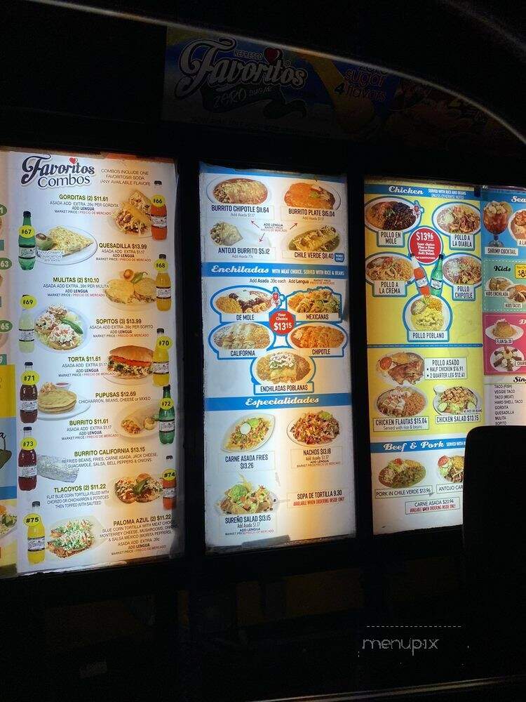 Taqueria el Antojo - Lynnwood, WA menu_pic