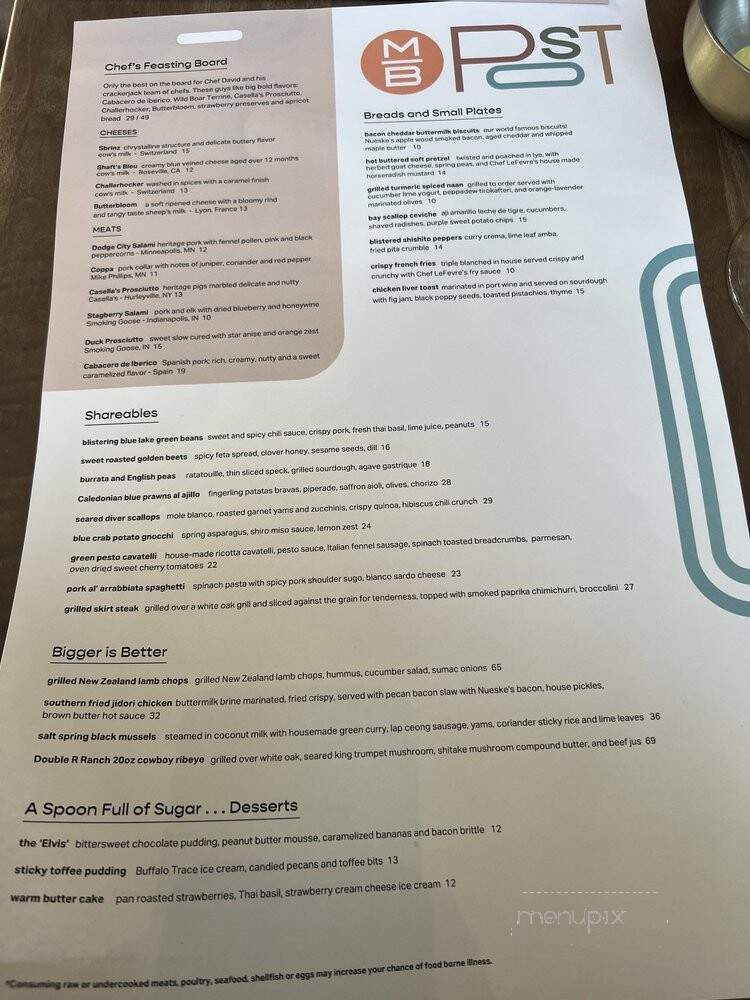 MB Post - Manhattan Beach, CA menu_pic