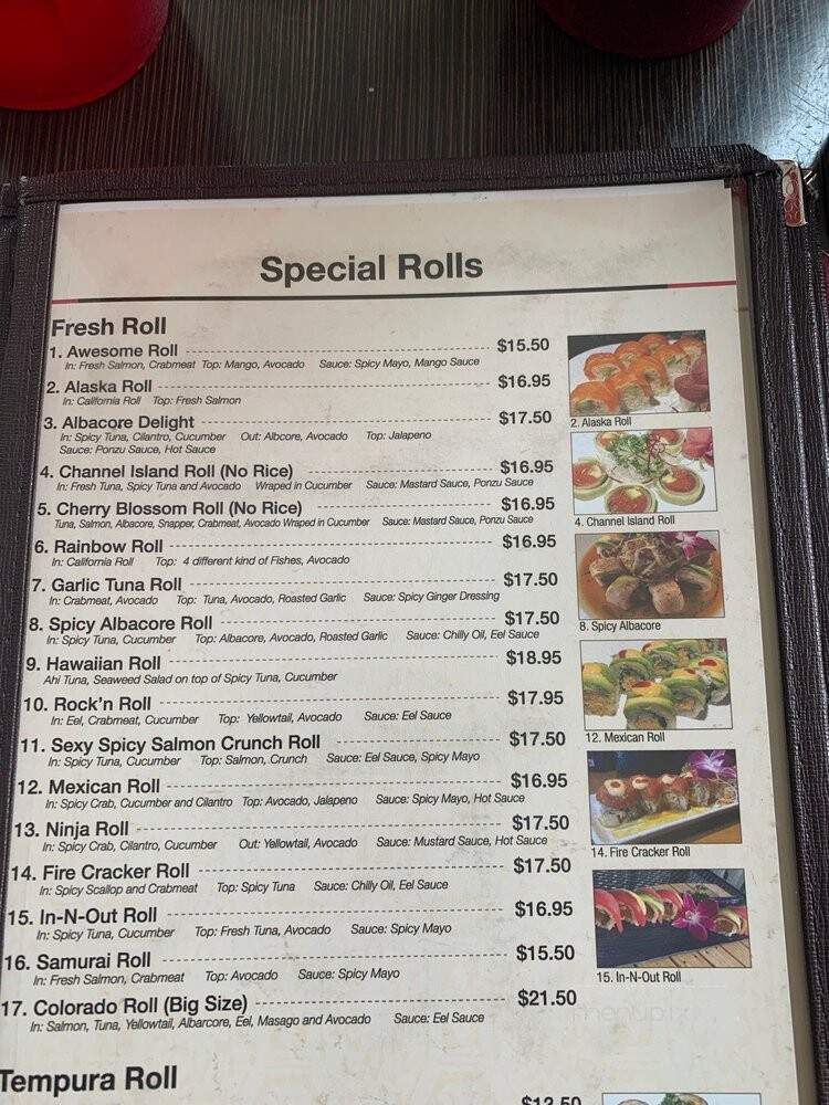Matsu Sushi - Manteca, CA menu_pic