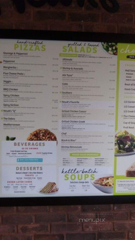 Newk's - Memphis, TN menu_pic