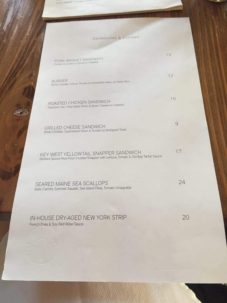 Acre - Memphis, TN menu_pic