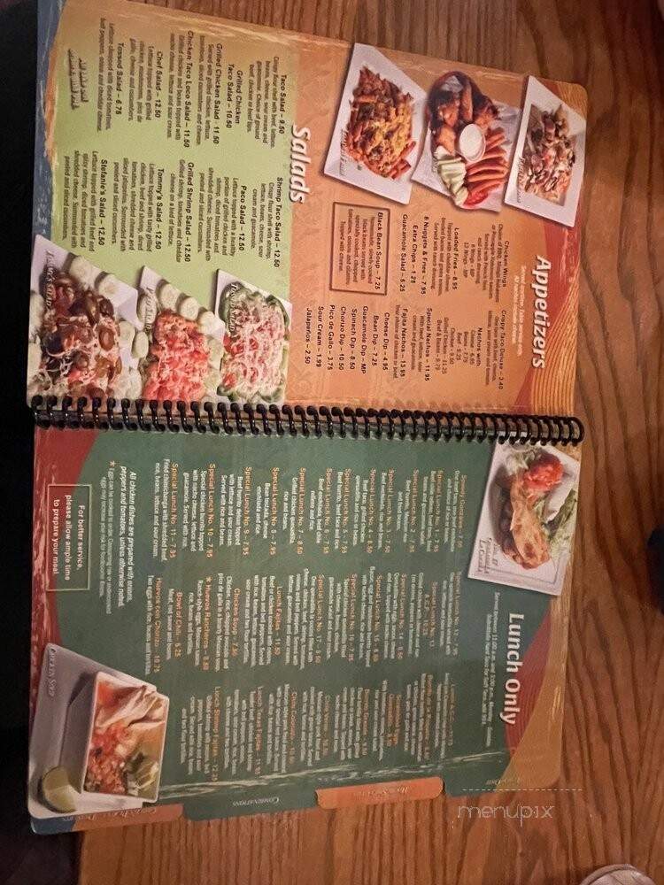 La Cocina Mexican Restaurant - Morrisville, NC menu_pic