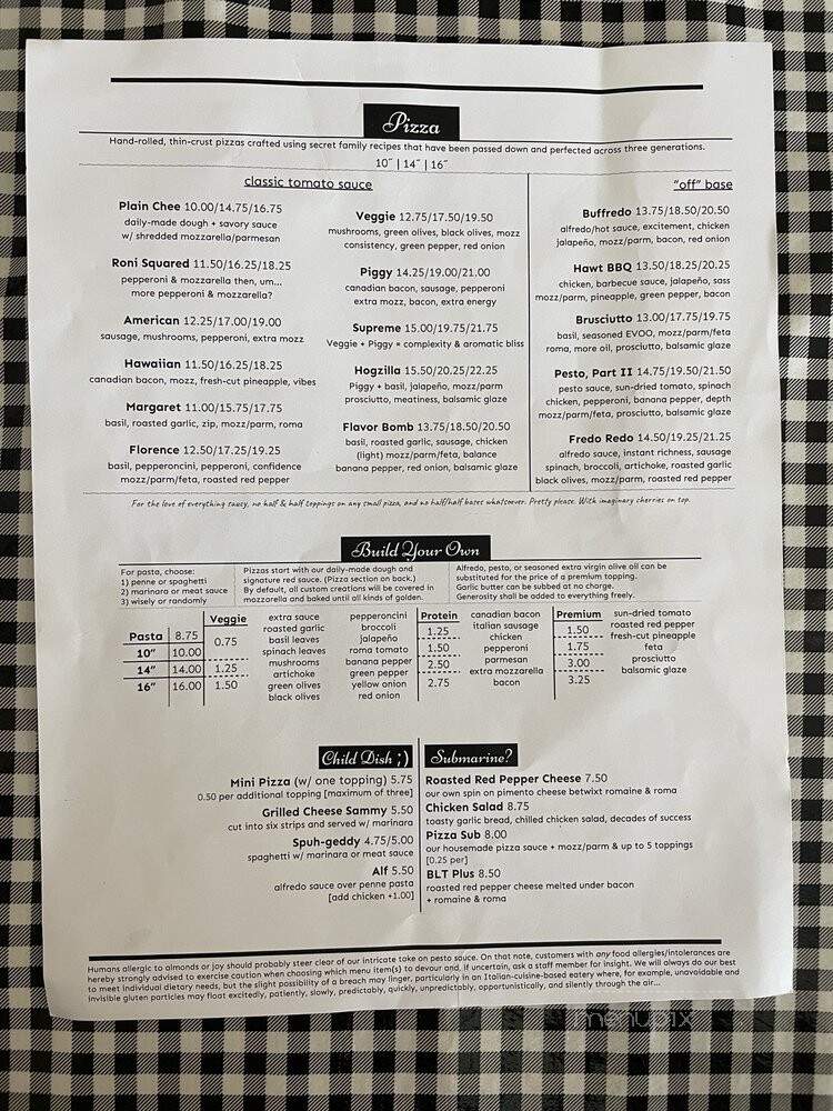 Sauce - Murfreesboro, TN menu_pic
