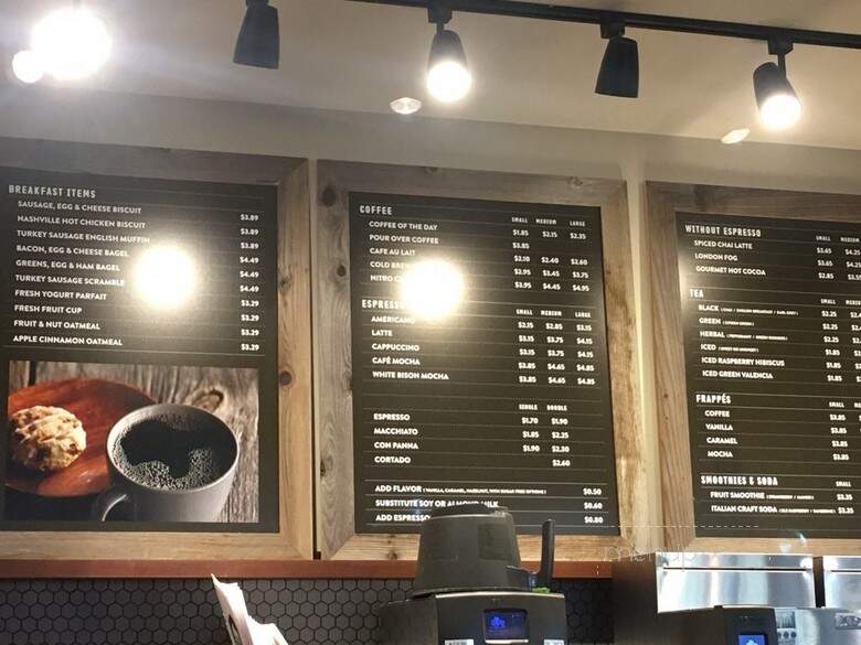 Bison Cafe - Nashville, TN menu_pic