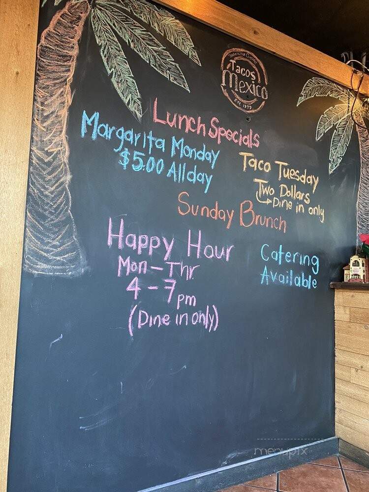 Tacos Mexico - Newton, KS menu_pic