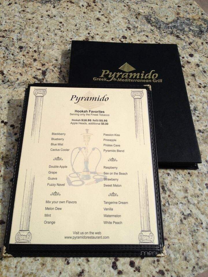Pyramido Greek Mediterranean Grill - North Hollywood, CA menu_pic