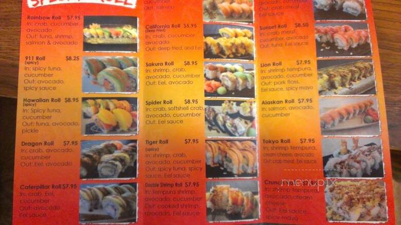 Sakura Teriyaki Sushi Express - North Las Vegas, NV menu_pic