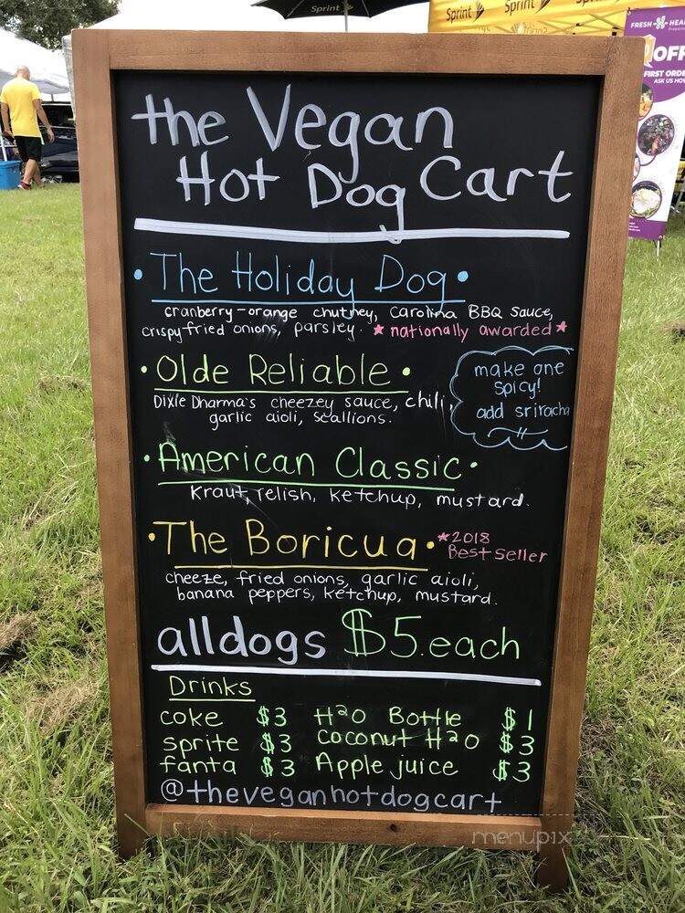 Sah Nevaeh aka Vegan Hot Dog Cart - Orlando, FL