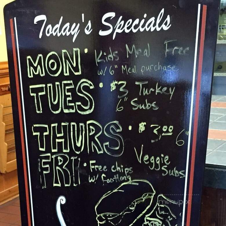 Planet Sub - Overland Park, KS menu_pic
