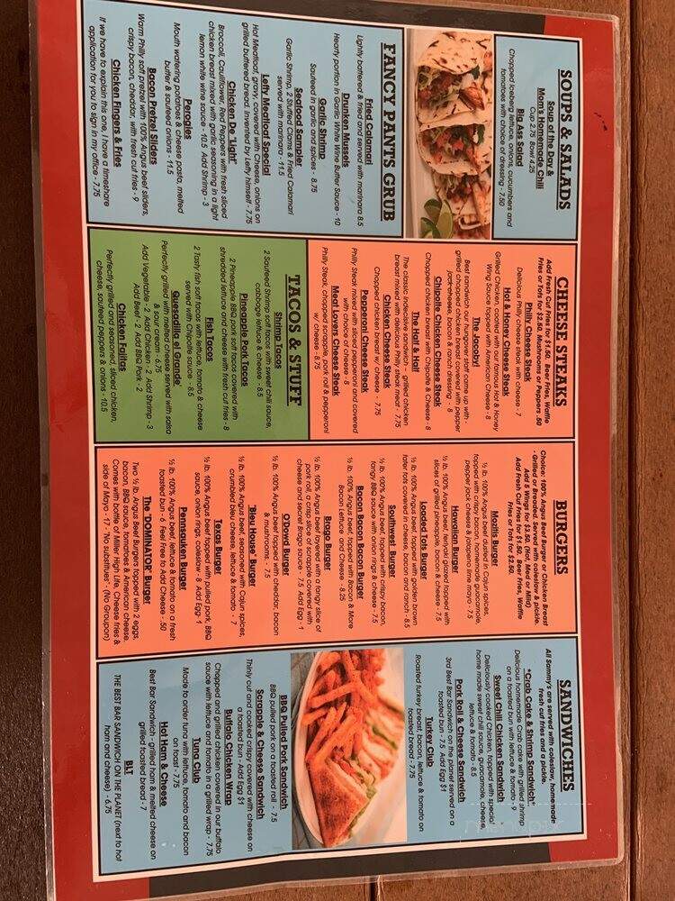 Bobby Ray's - Pennsauken, NJ menu_pic