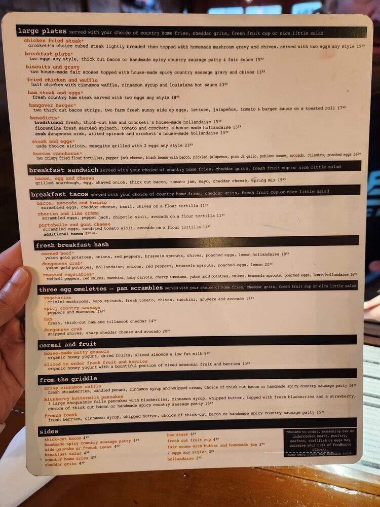 Crockett's - Puyallup, WA