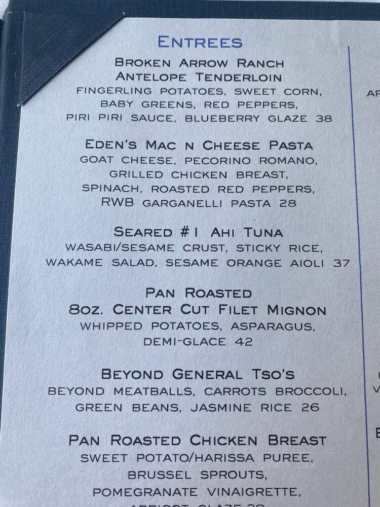 Fusion Ultra Fondue Lounge - Rehoboth Beach, DE menu_pic