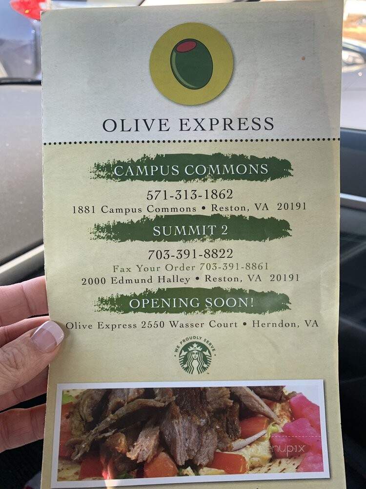 Olive Express - Reston, Va
