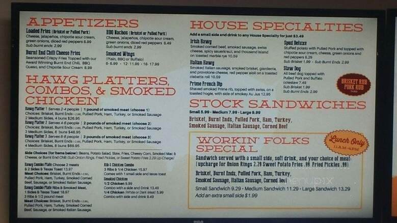 Hawg Jaw Fritz - Riverside, MO menu_pic