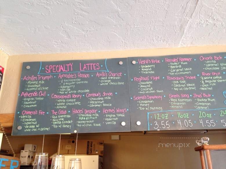 Kafeneio Coffeehouse - Salt Lake City, UT menu_pic