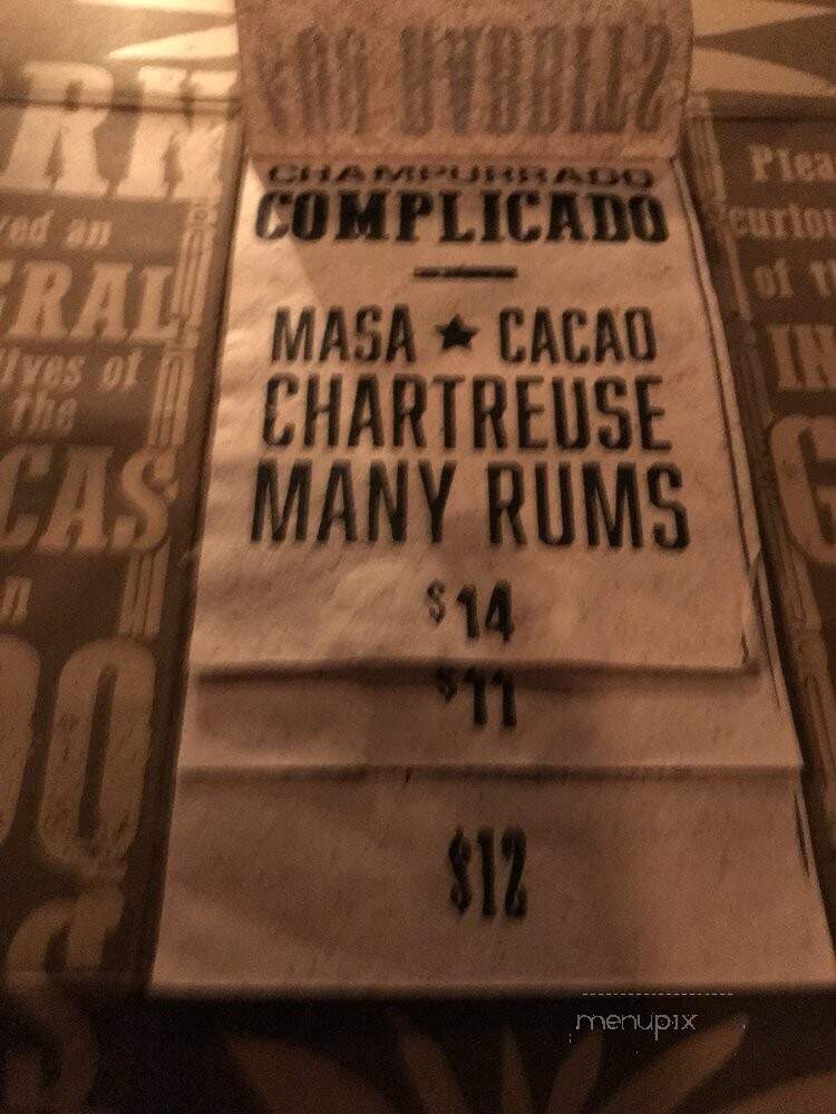 The Esquire Tavern - San Antonio, TX menu_pic