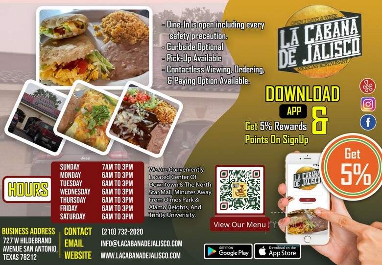 Espuelas Cafe - San Antonio, TX menu_pic