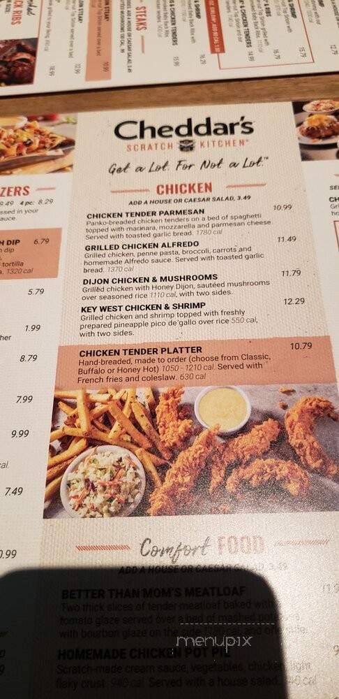 Cheddar's Casual Cafe - San Antonio, TX menu_pic