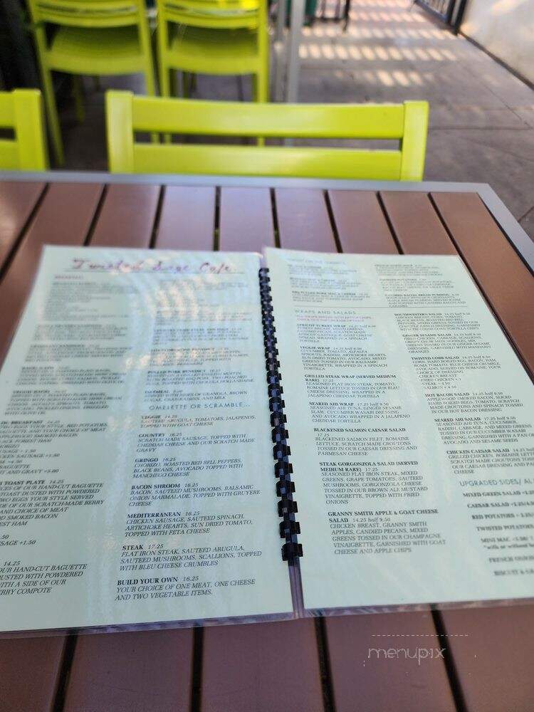 Twisted Sage - San Dimas, CA menu_pic