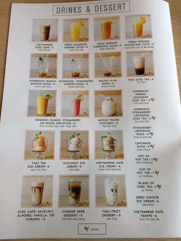 Lang Chay - San Jose, CA menu_pic