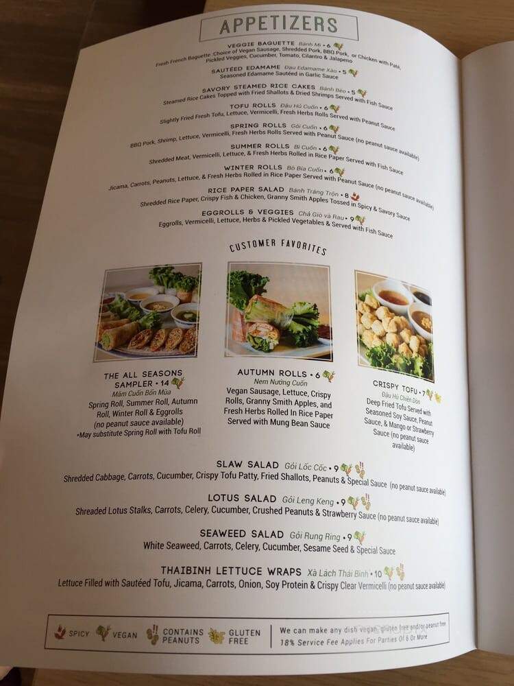 Lang Chay - San Jose, CA menu_pic