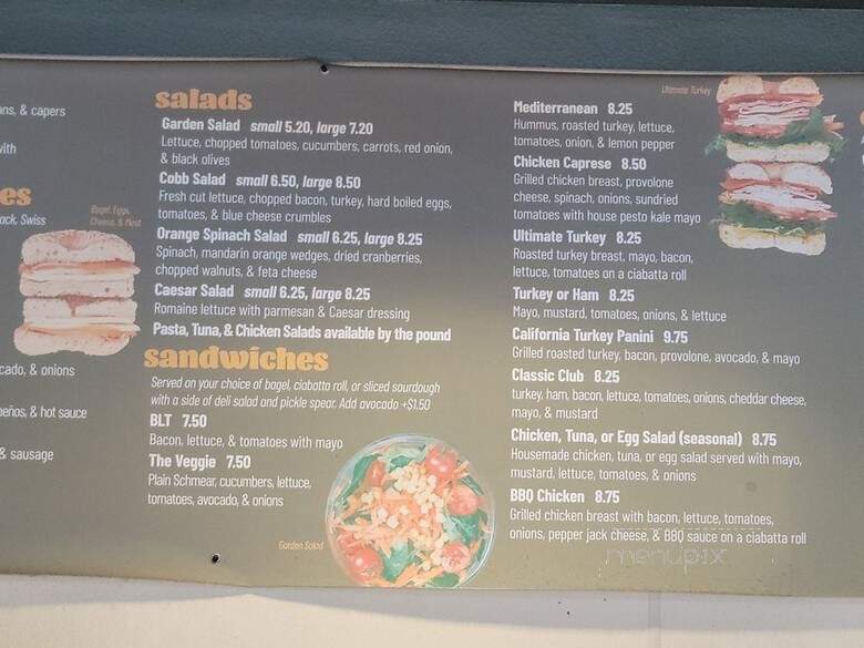 House of Bagels - San Luis Obispo, CA menu_pic