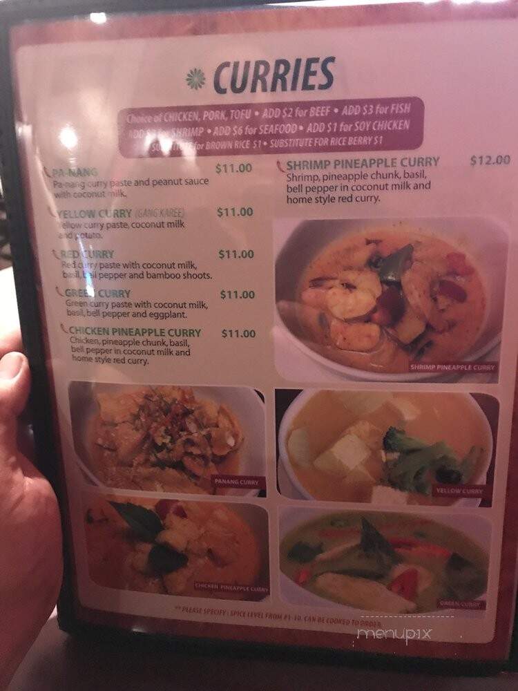 Life Thai Fusion - Santa Clarita, CA menu_pic