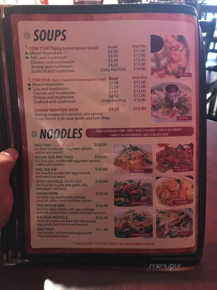 Life Thai Fusion - Santa Clarita, CA menu_pic
