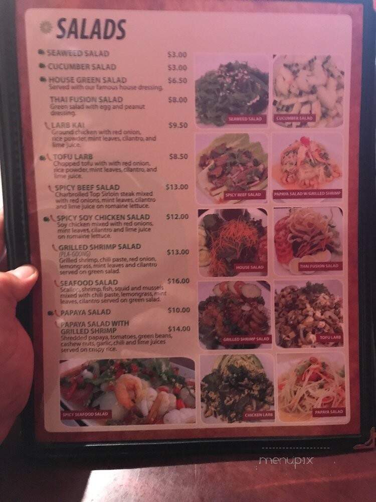 Life Thai Fusion - Santa Clarita, CA menu_pic