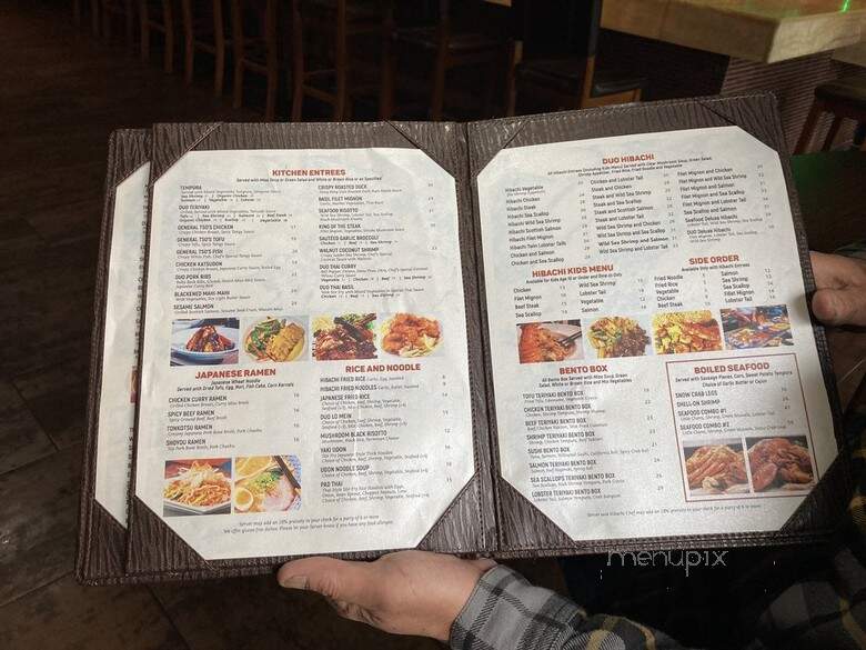 Duo Modern Japanese Restaurant - Saratoga Springs, NY menu_pic