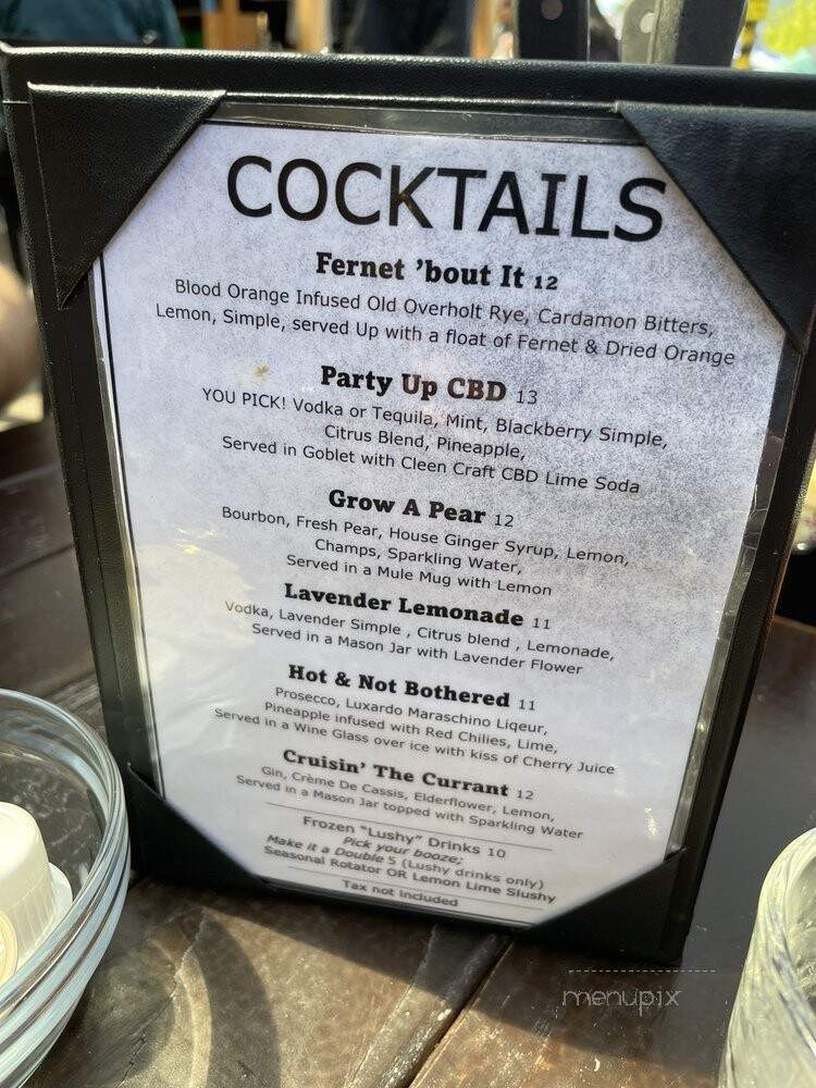 The Bridge - Seattle, WA menu_pic