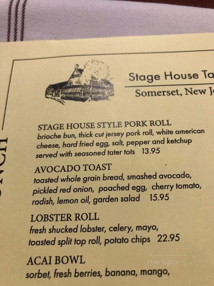 Stagehouse Tavern - Somerset, NJ