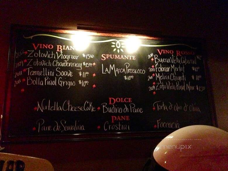 Il Garage - Stanton, CA menu_pic