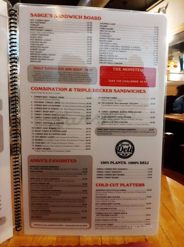 DM Deli - Stanton, KY menu_pic