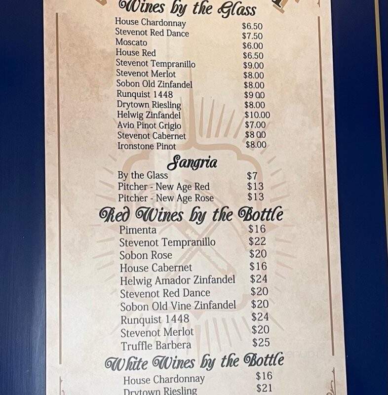 Pizza Plus - Sutter Creek, CA menu_pic
