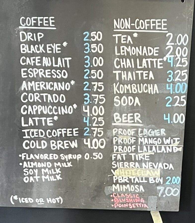 Sweet Pea Cafe - Tallahassee, FL menu_pic