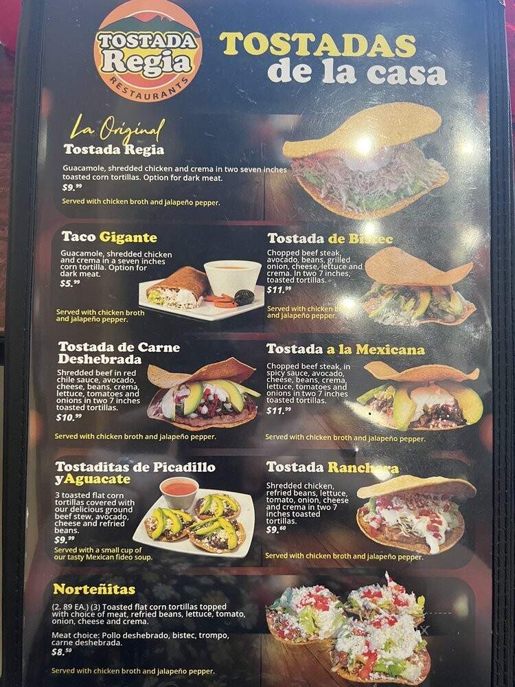 Tostada Regia - Houston, TX