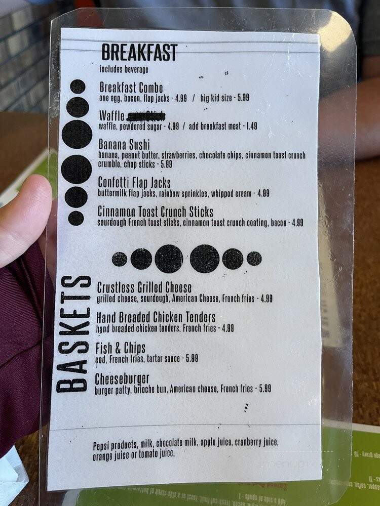The Flapjack Shack - Traverse City, MI menu_pic