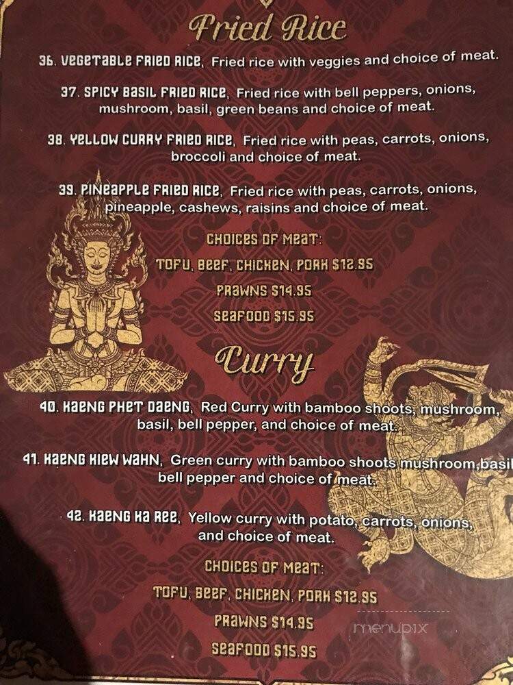 Phoumy's - Walla Walla, WA menu_pic